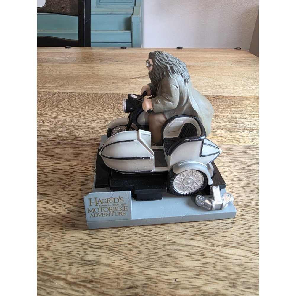 Hagrid's Magical Creatures Motorbike Adventure Figure Bookend Rare Harry Potter